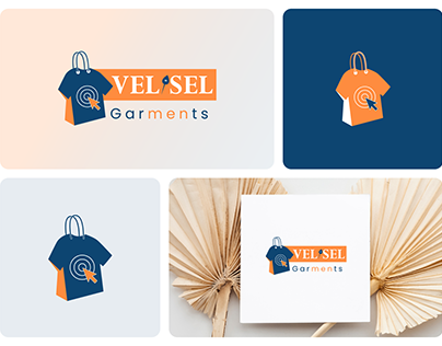 Project thumbnail - VelSel Garments Logo & Business Card Design
