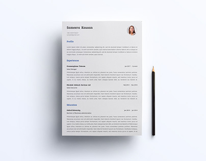 Free Simple Resume and Cover Letter Template