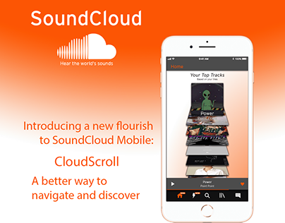 CloudScroll: A SoundCloud Mobile Redesign