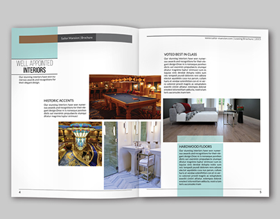 Luxury Residence Brochure - InDesign Template