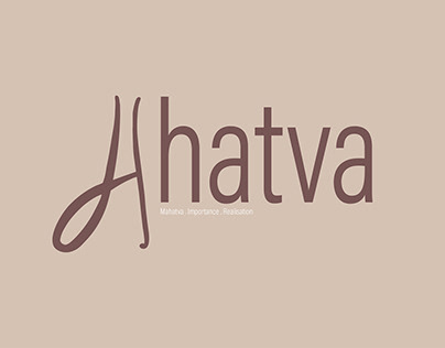 Mahatva | Typographic illustrations book