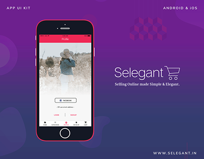 Selegant App - UI Kit