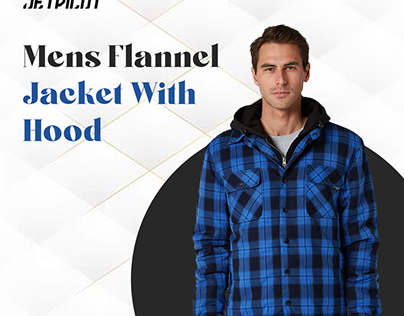 Mens Flannel Jacket With Hood