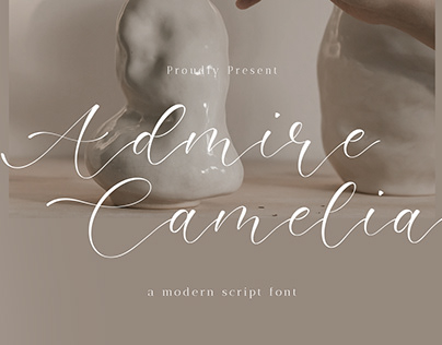 Admire Camelia - font