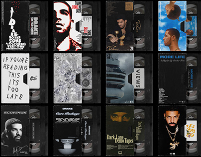 Drake Albums As VHS Tapes
