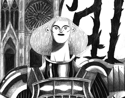 Jeanne d'Arc illustration 2017