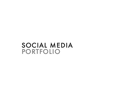 Social Media Portfolio