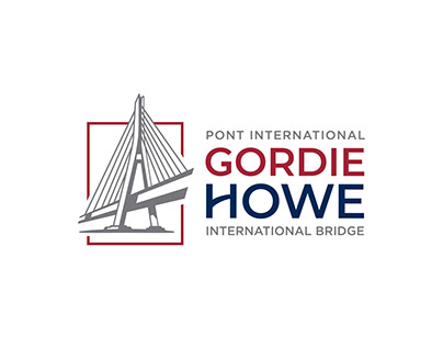 Gordie Howe International Bridge Logo Design