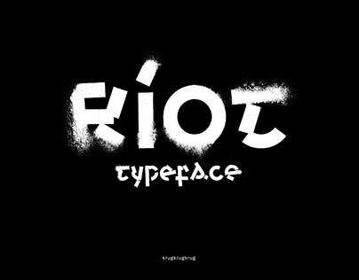 Riot Typeface Free Display Font