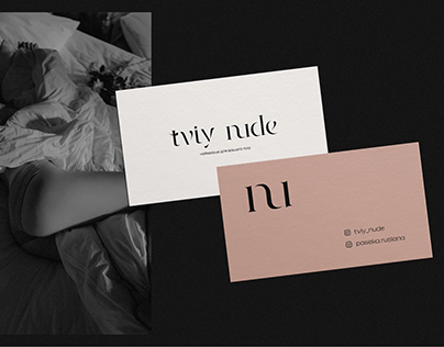 TVIY NUDE | rebranding for lingerie store | logo