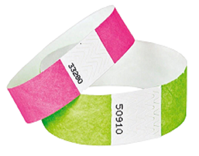 Difference between Paper and Tyvek Wristband