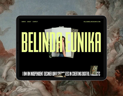 Belinda Eunika Portfolio - UI/UX, Website