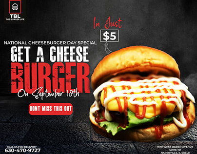 National Cheese Burger Day