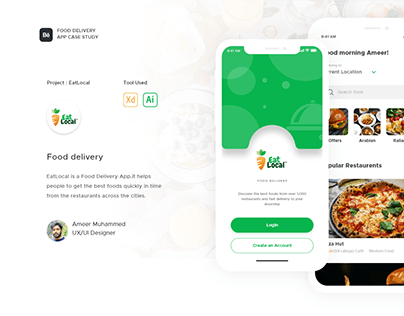 Food Local Mobile App UX Case Study
