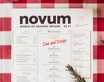 novum 04.17 »dine & design«