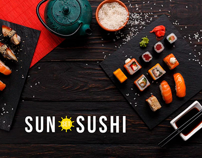Логотип для суши-бара