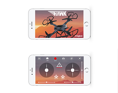 Drone Hawk / Packaging / Design app
