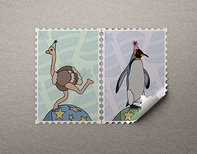 Postage Stamp Series