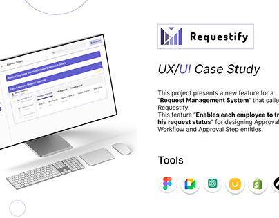 Request Approval Workflow Tracker - UX|UI Case Study
