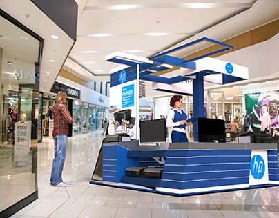 HP Printers Activation Kiosk- Dubai