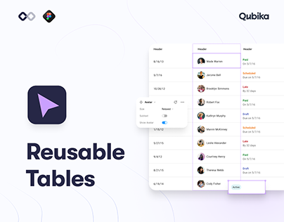 Reusable Tables