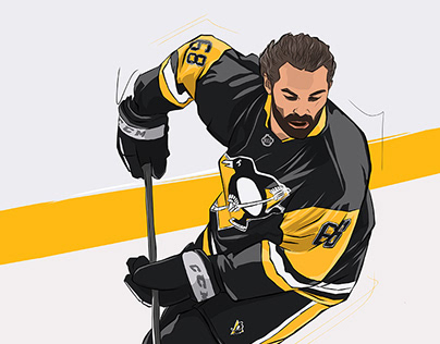Project thumbnail - Jaromir Jagr - Pittsburgh Penguins, NHL | Ice hockey