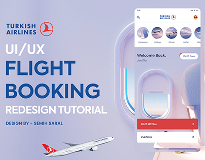 THY Flight Booking Redesign UI/UX