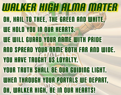 Walker High Alma Mater