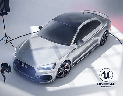 Audi RS5 Studio Render - Unreal Engine 4