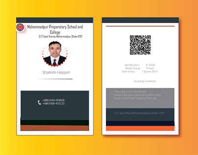 Professional Business Visiting Catd id Card Design