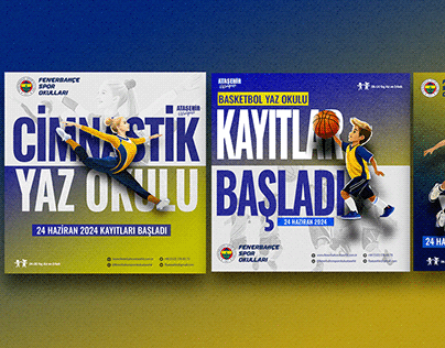 Fenerbahçe Spor Okulu Post Tasarımları