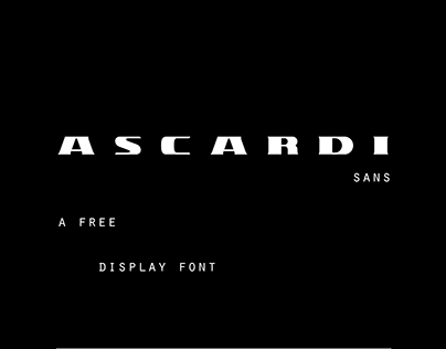 Ascardi Sans - Free Display Font