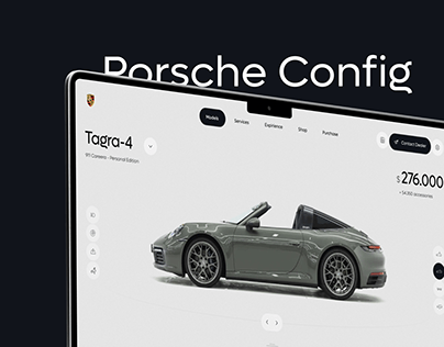 Porsche Concept - Configurator Mobile App & Web