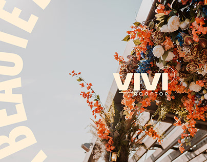 VIVI ROOFTOP - Brand identity & Webdesign