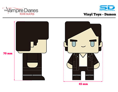 Vampire Diaries - Vinyl Toys