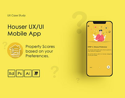 HOUSER MOBILE APP UX/UI