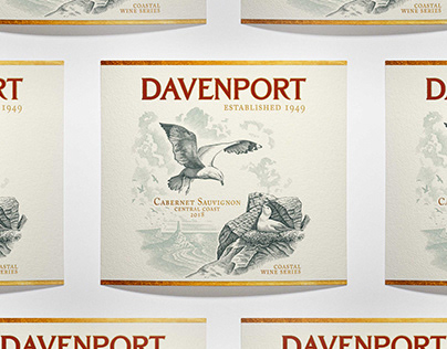 Davenport Wine Label