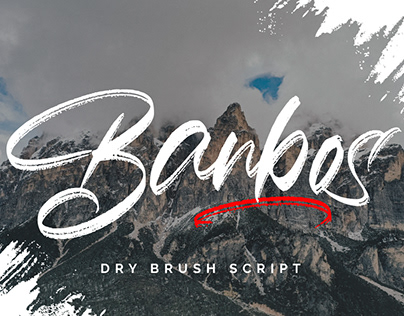 Banbos - Dry Brush Script