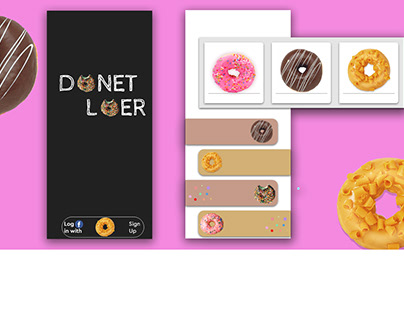 Donet lover ui ux simply application design concept