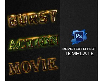 Movie Titles Text Style Collection 1