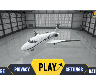 Airplane game ui