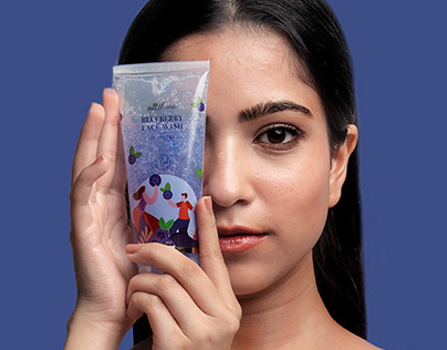 Satthwa's Blue berry facewash (Packaging)