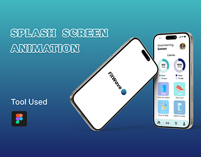 FitWave- Splash Screen Design