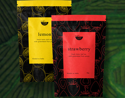 Tea packaging design. Tea cult