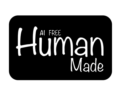 Human Made - AI Free badge