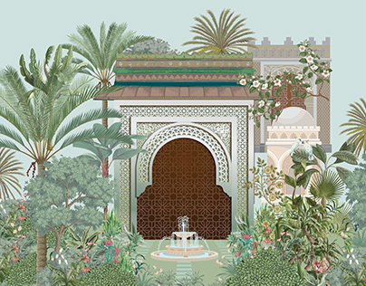 Arabian Garden house