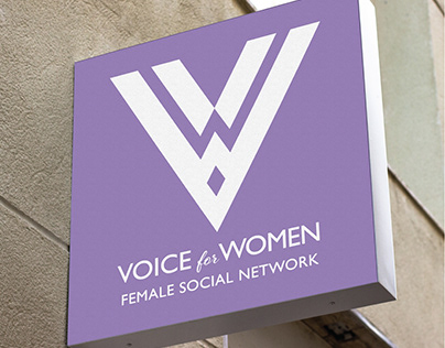 Logo and APP - VOICE for WOMEN