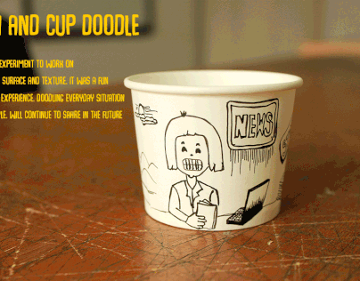 PEN and CUP doodle series
