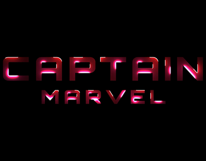 Captain Marvel Movie Title Animation