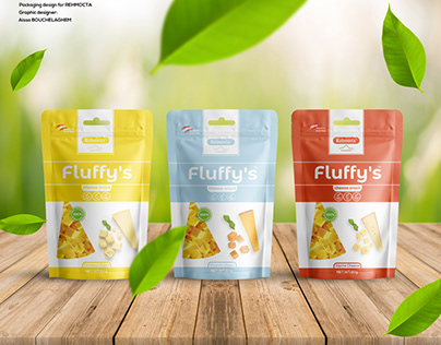 Fluffy's packaging design